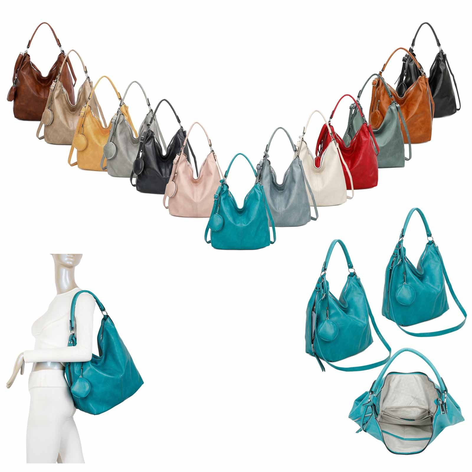 ITALYSHOP24 Schultertasche XXL DAMEN TASCHE SHOPPER günstig online kaufen