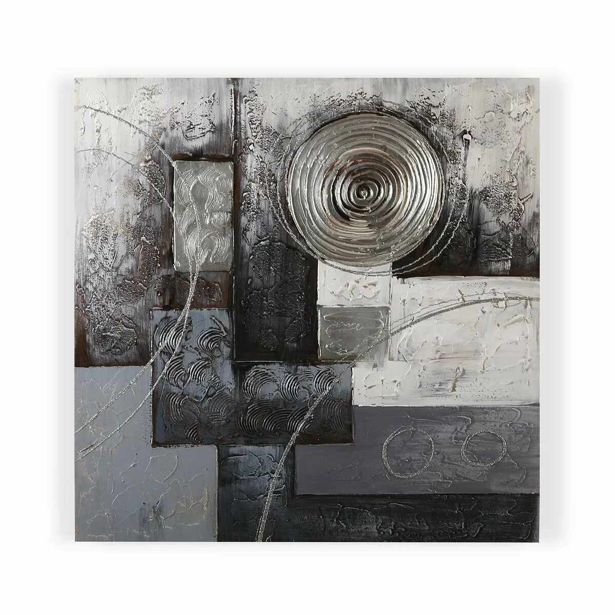 Bild Versa Abstract Leinwand Kiefer (2,8 X 80 X 80 Cm) günstig online kaufen