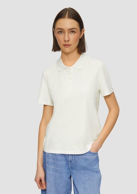 s.Oliver Poloshirt Piqué-Poloshirt aus Baumwollmix günstig online kaufen