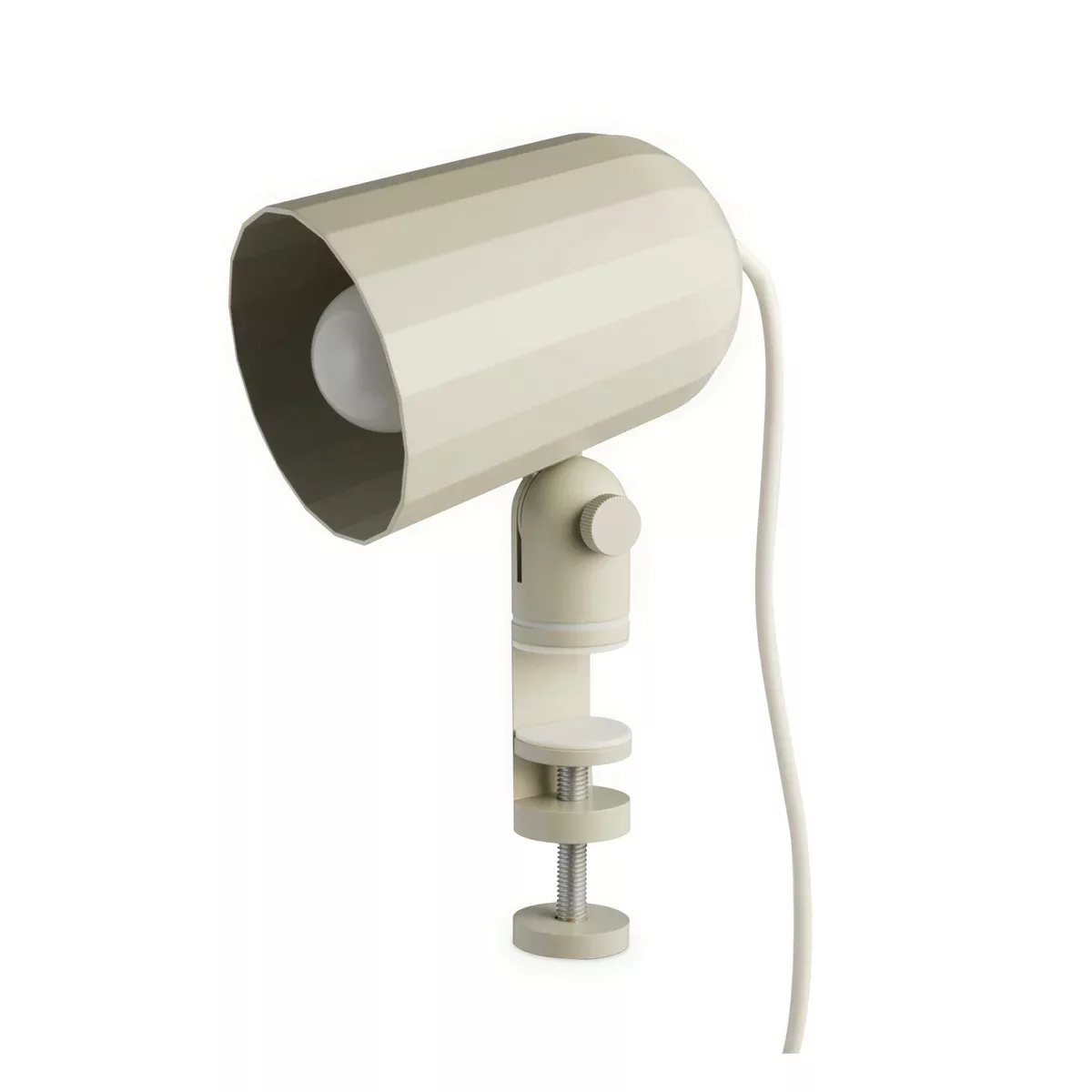 HAY Noc Clamp LED-Klemmleuchte, dunkelgrau günstig online kaufen