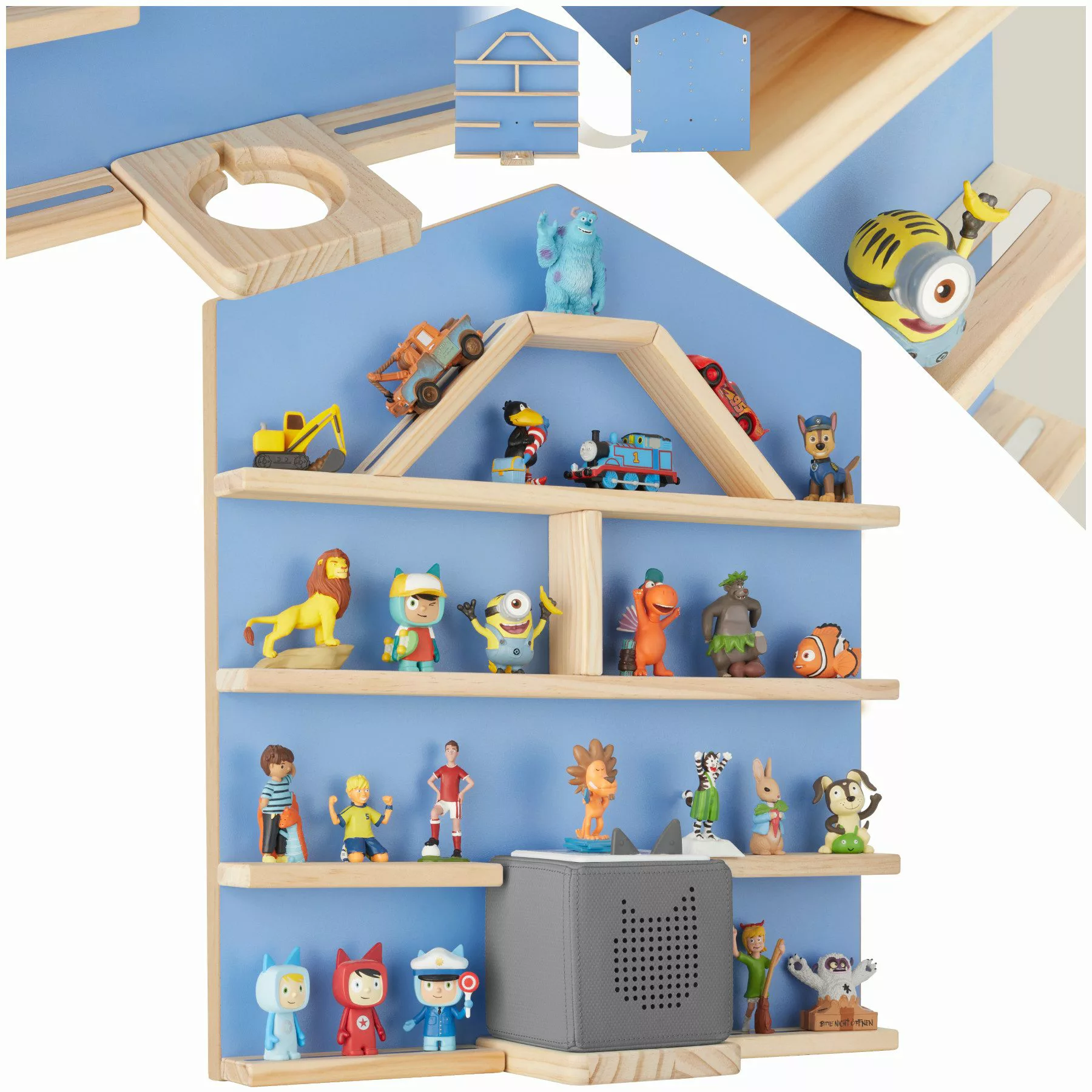 tectake Wandregal Hängeregal Mylittle Story für günstig online kaufen