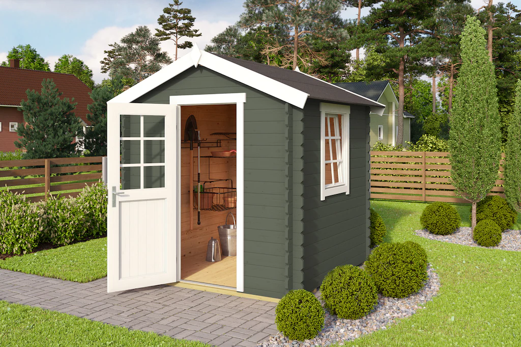 Nordic Holz Gartenhaus "Wels 1" günstig online kaufen