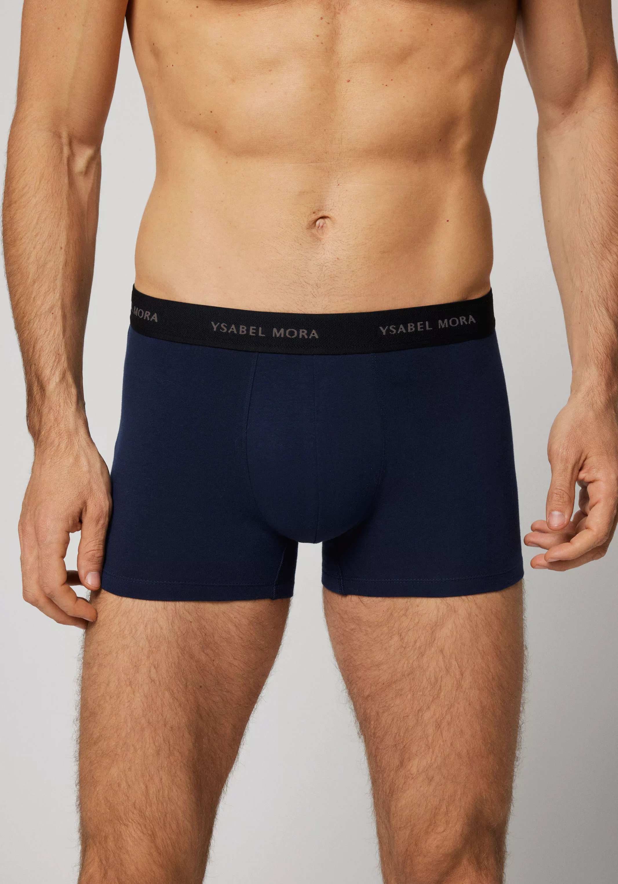 YSABEL MORA Boxershorts, (3er Pack), mit modernem Logo-Bund günstig online kaufen