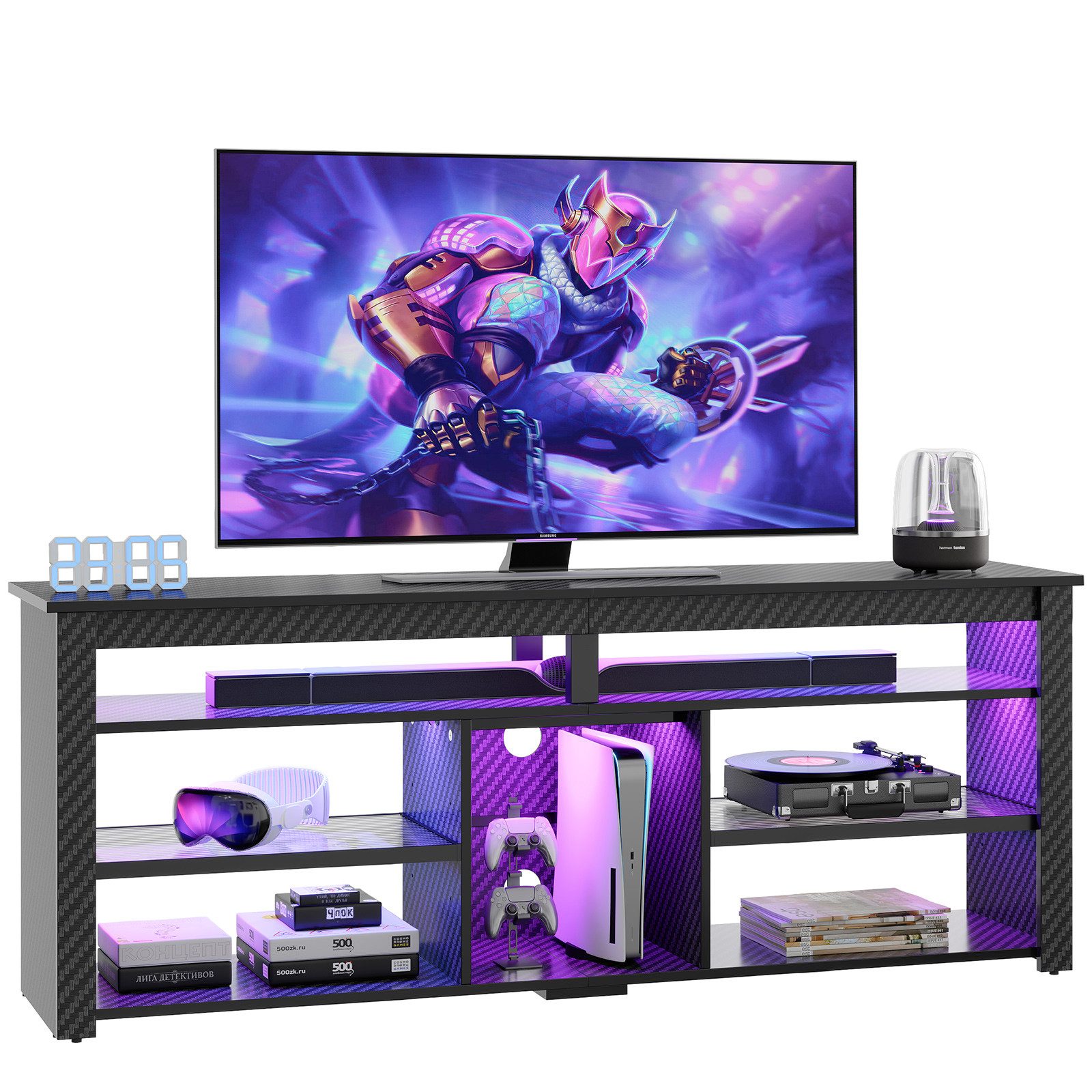 Bestier Lowboard TV-Schrank, Sideboard, Gaming TV günstig online kaufen