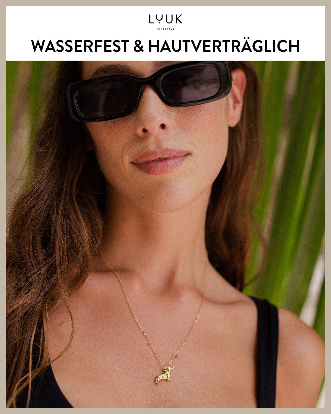 LUUK LIFESTYLE Kette mit Anhänger Dackel, günstig online kaufen