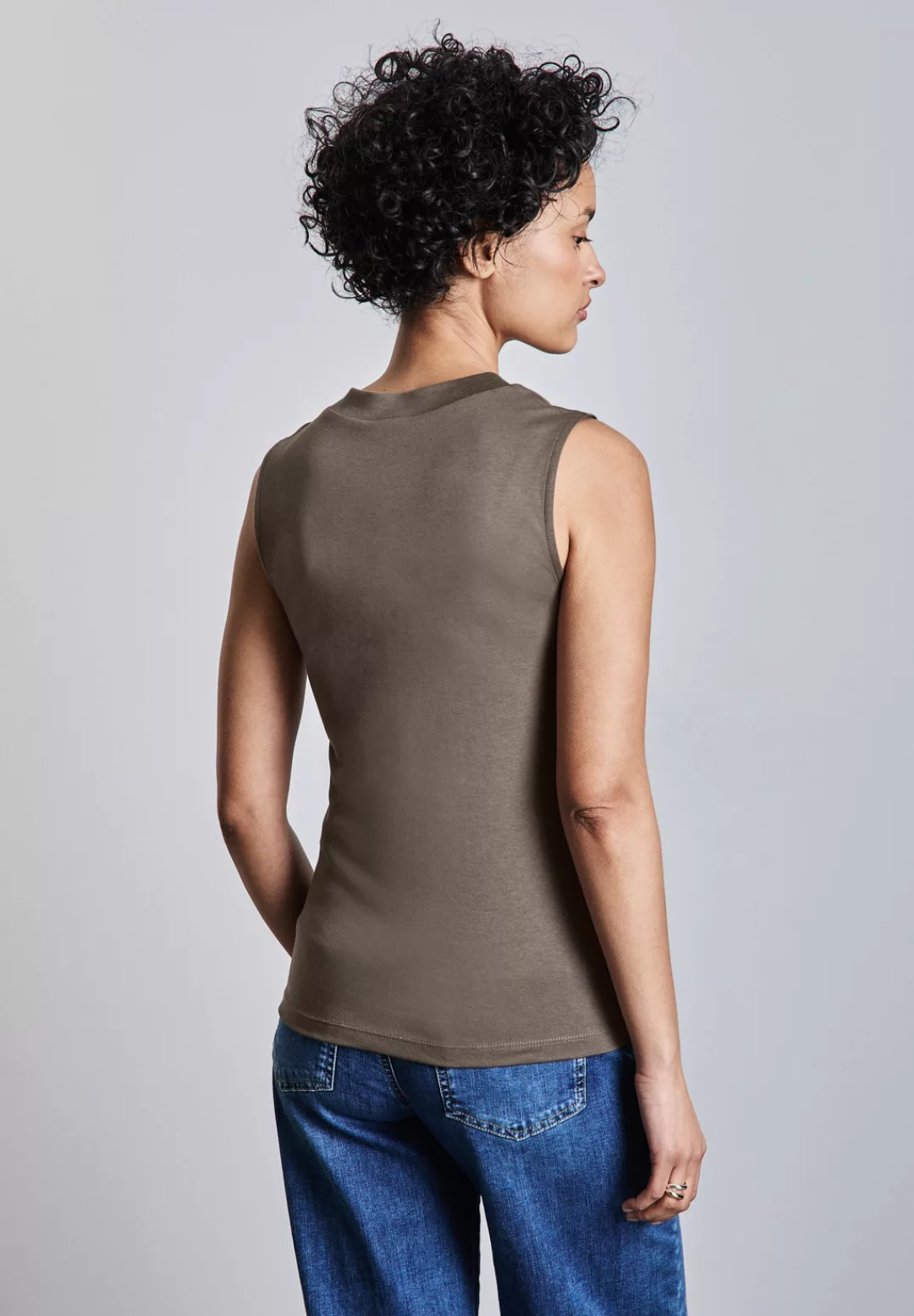 STREET ONE Tanktop, im soften Baumwoll-Mix günstig online kaufen