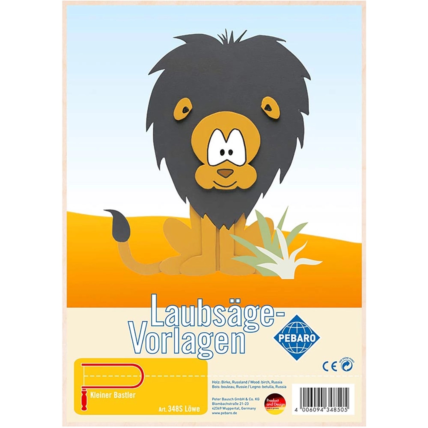 Pebaro Laubsägevorlage Löwe günstig online kaufen