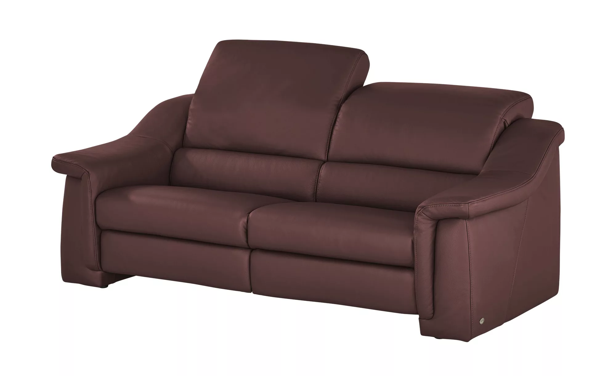 himolla Ledersofa  1501 ¦ rot ¦ Maße (cm): B: 202 H: 84 T: 106.0 Polstermöb günstig online kaufen