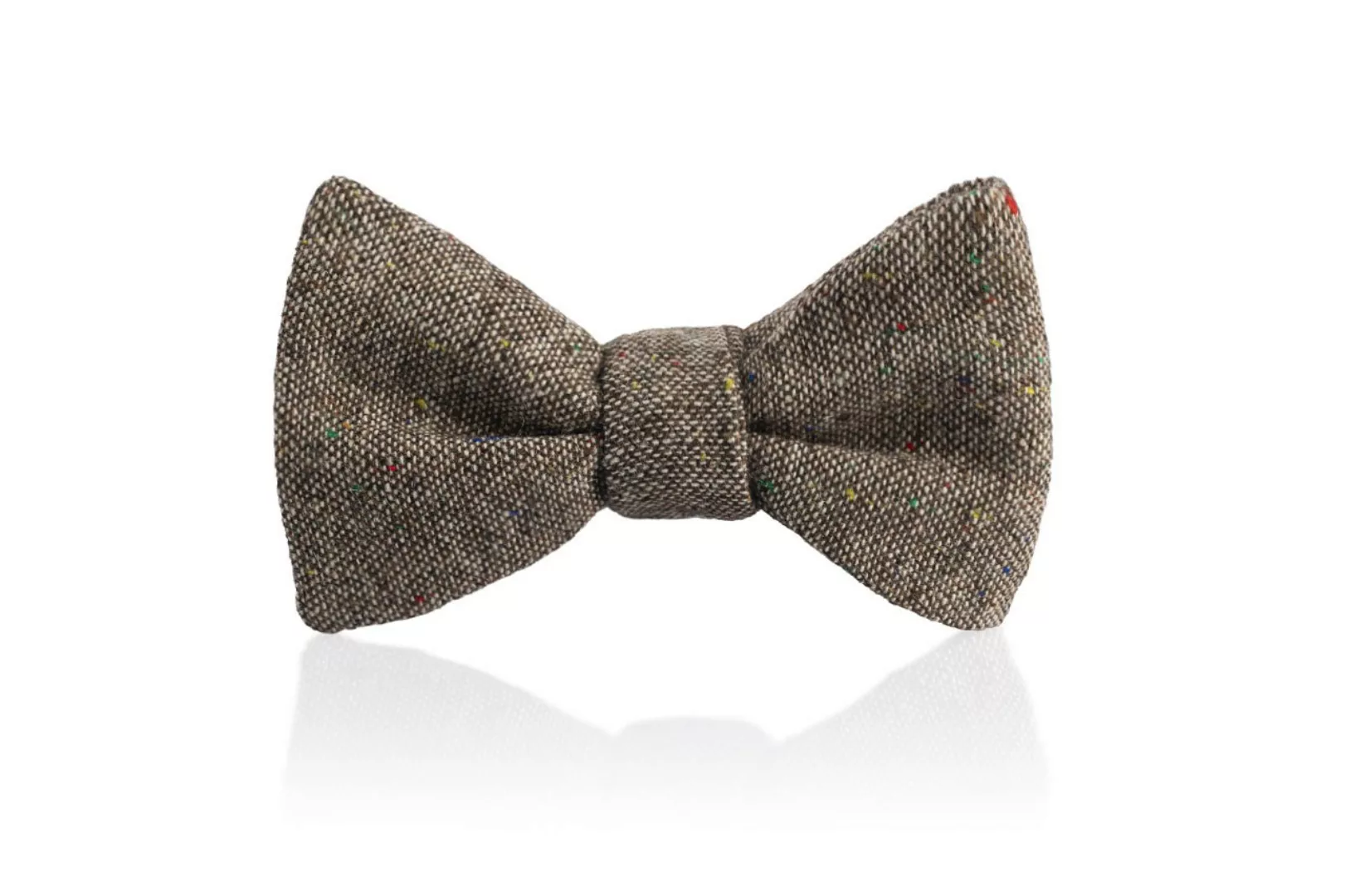"Alfredo", braune Tweed Fliege günstig online kaufen