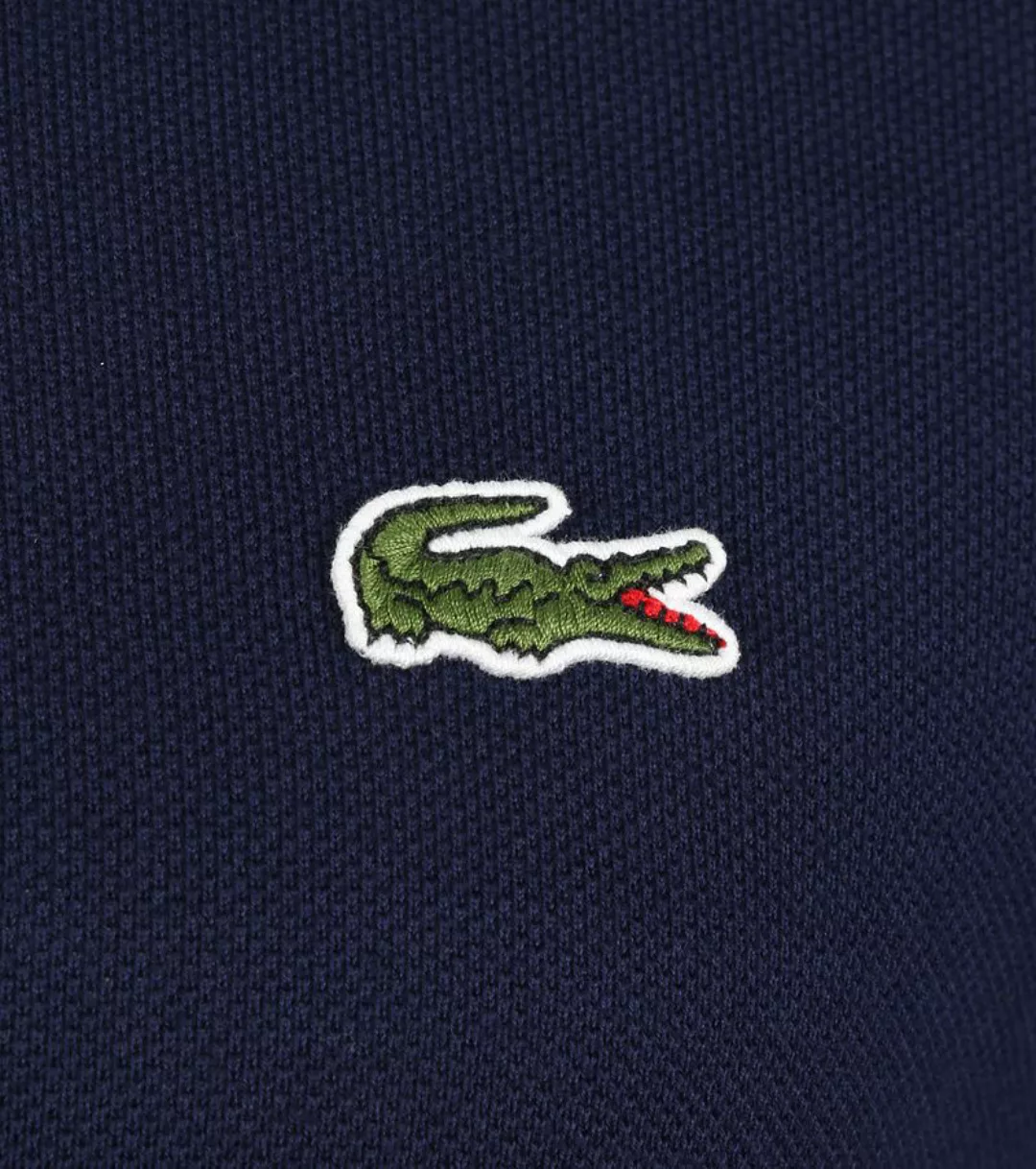 Lacoste Poloshirt Pique Dunkelblau - Größe 4XL günstig online kaufen