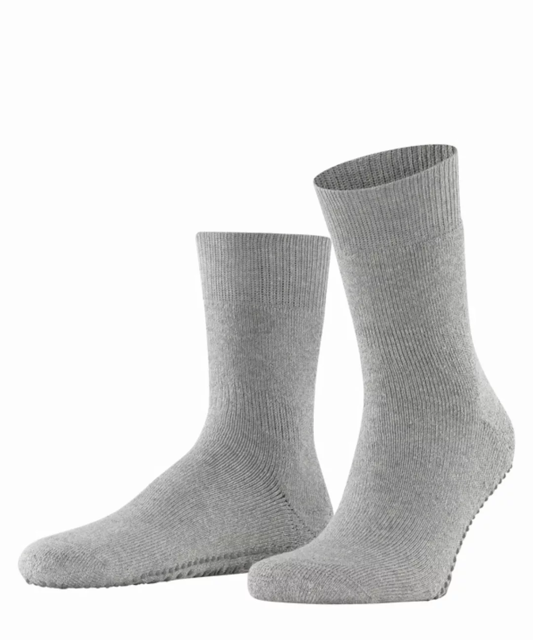 FALKE Homepads Herren Socken, 39-42, Grau, Uni, Baumwolle, 16500-340002 günstig online kaufen