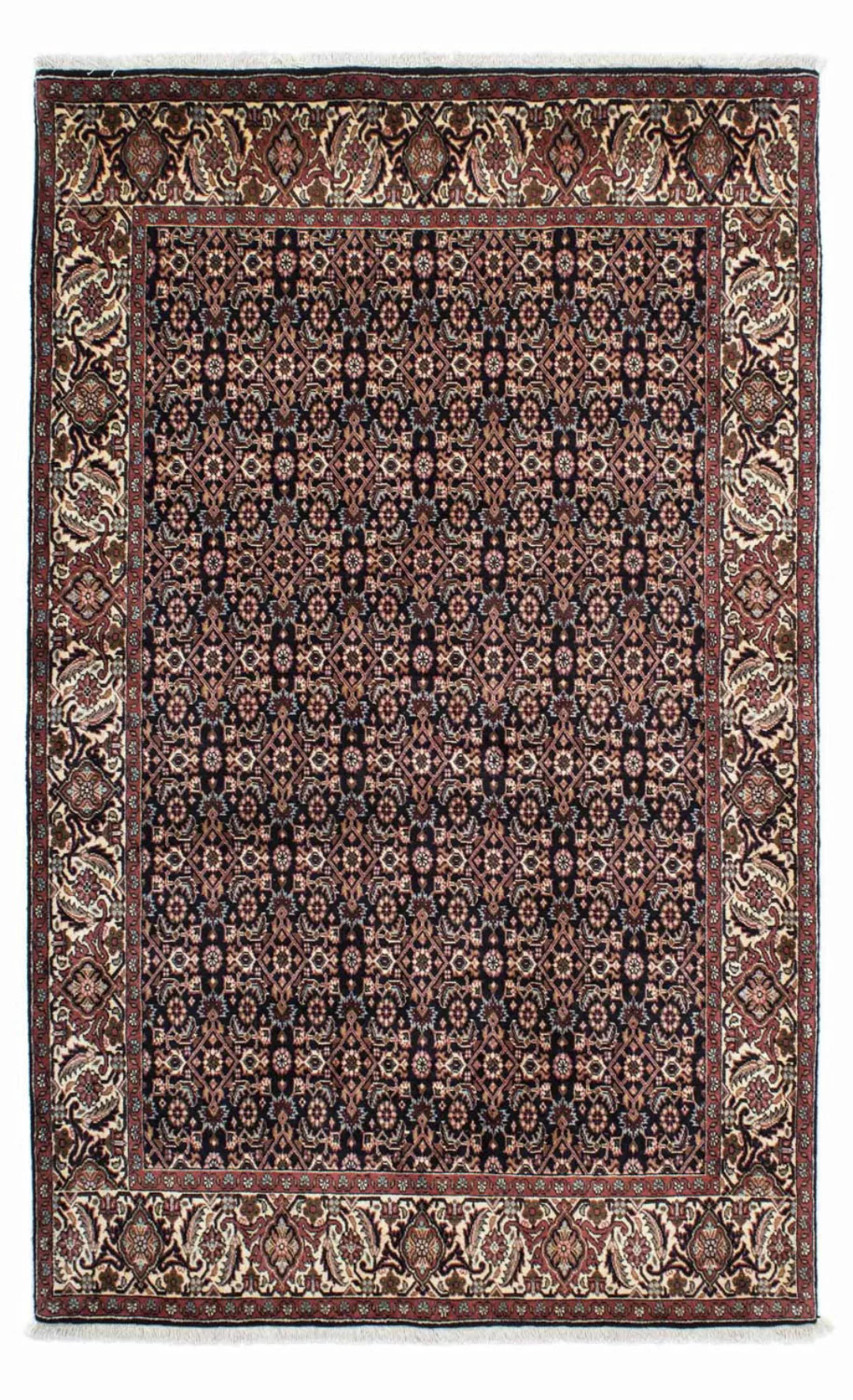 morgenland Wollteppich »Bidjar - Zanjan Stark Gemustert Blu scuro 225 x 140 günstig online kaufen