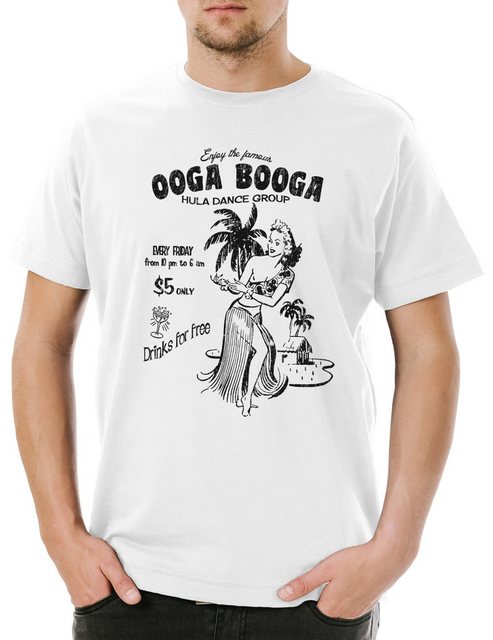 Urban Backwoods Print-Shirt Ooga Booga Hula Girl Herren T-Shirt Aloha Islan günstig online kaufen