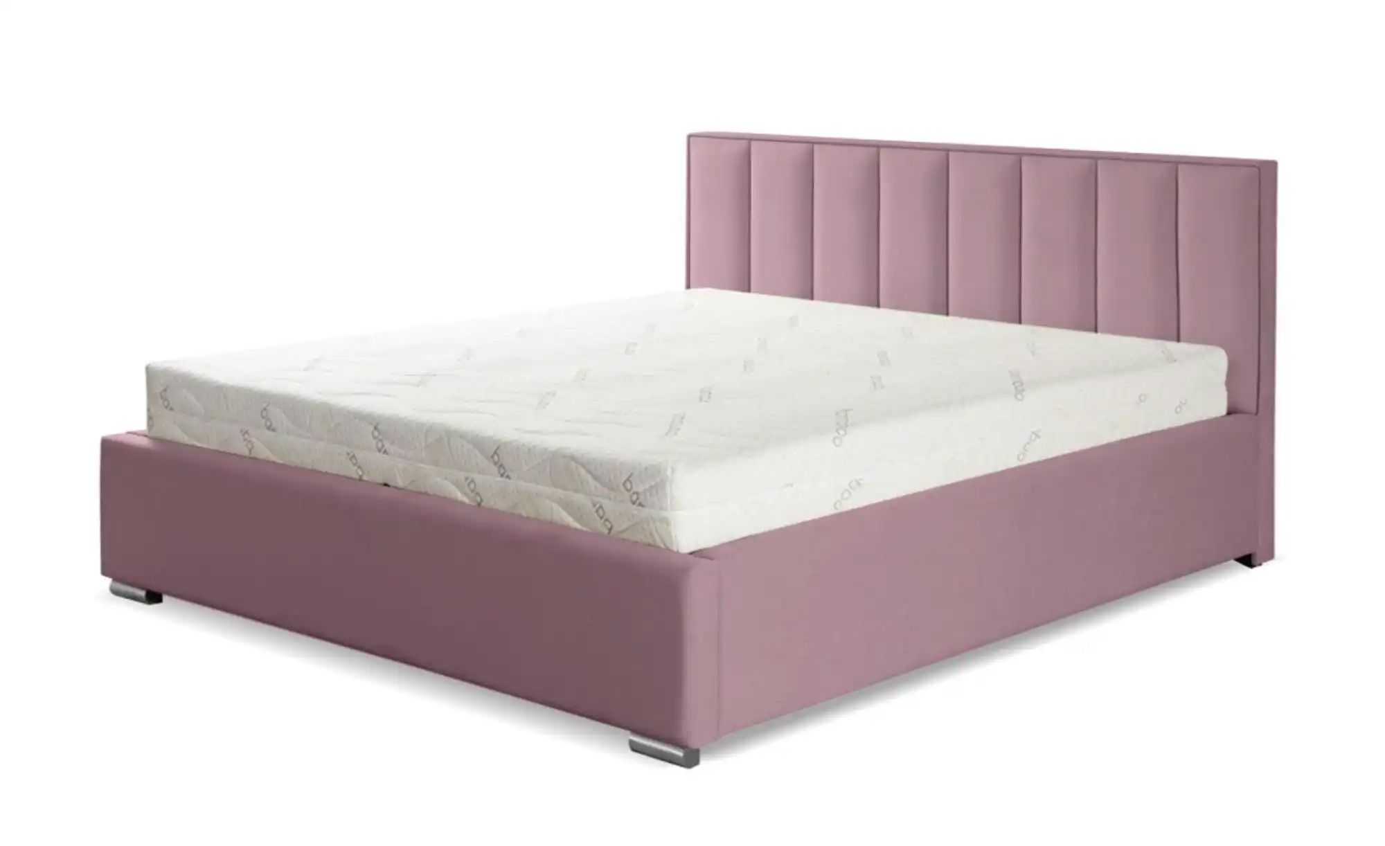 Polsterbett mit Bettkasten Hugo ¦ rosa/pink ¦ Maße (cm): H: 110 Betten > Ko günstig online kaufen