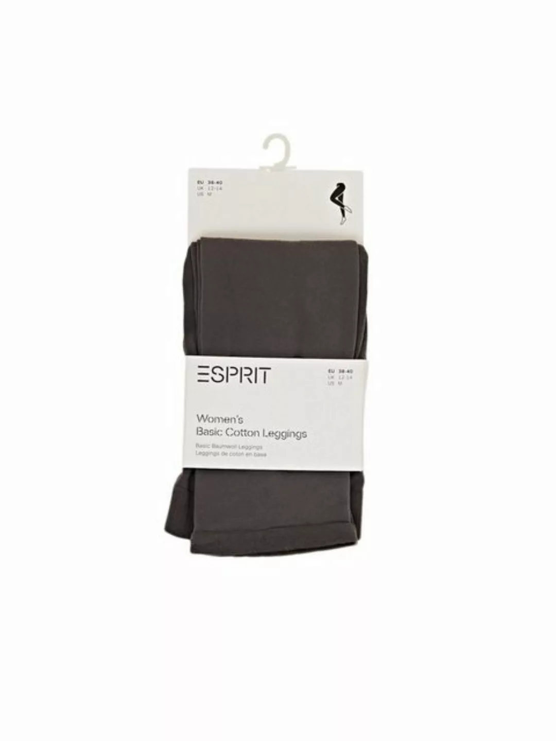 Esprit Leggings Blickdichte Leggings, Baumwoll-Mix günstig online kaufen