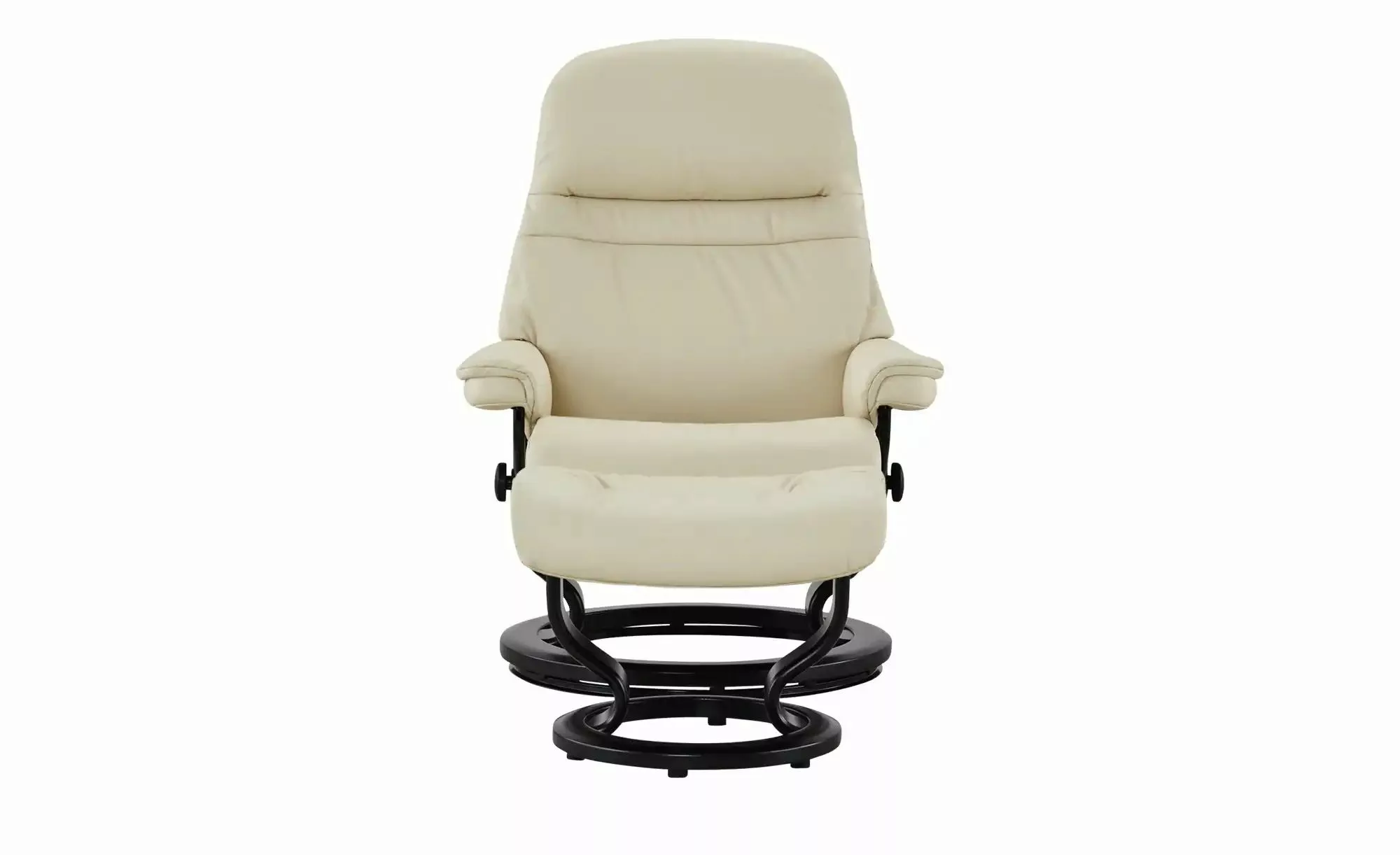 Stressless Relaxsessel mit Hocker Leder Sunrise L ¦ creme ¦ Maße (cm): B: 8 günstig online kaufen