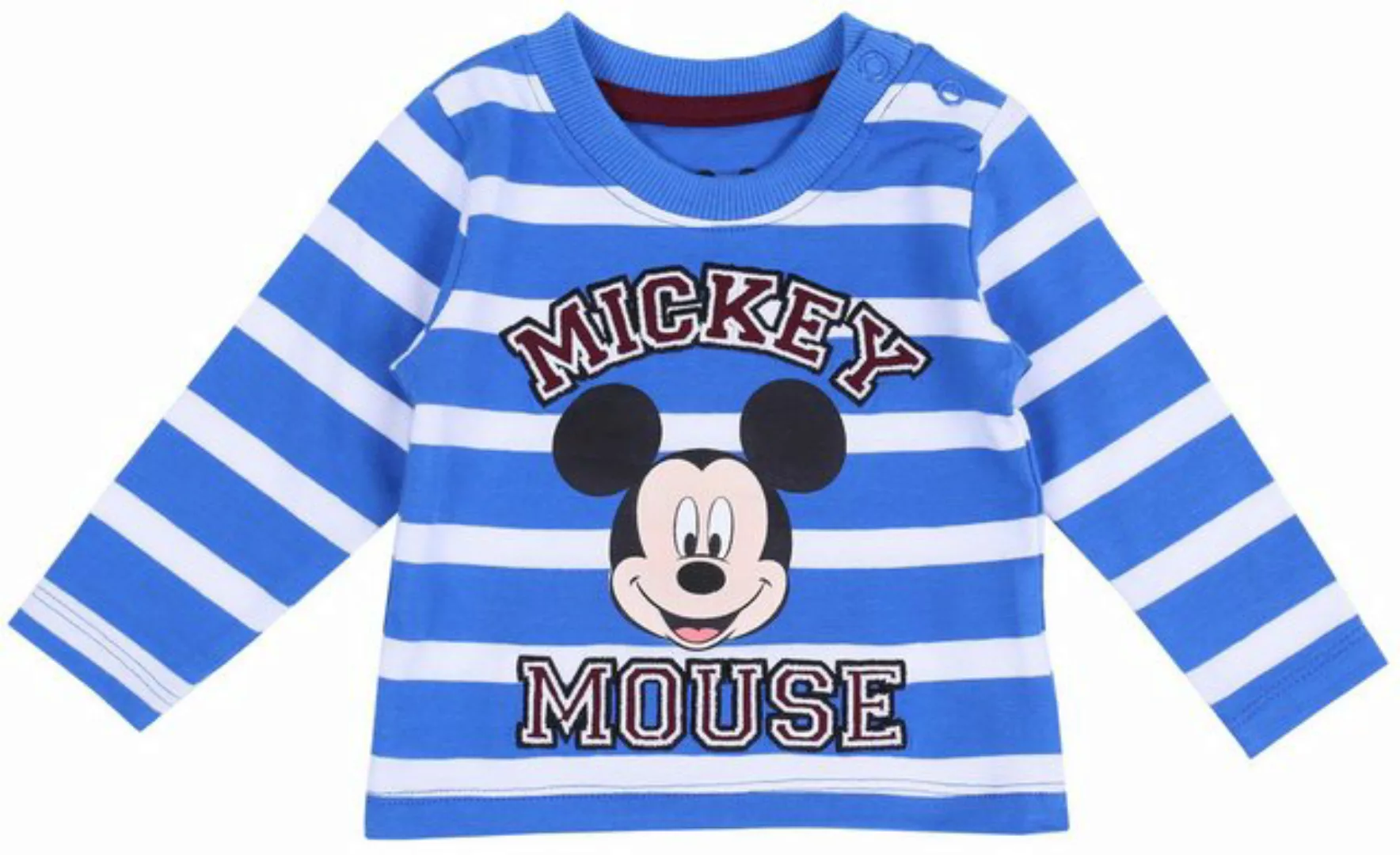 Sarcia.eu Langarmbluse Blaue Bluse Mickey Mouse DISNEY 0-3 Monate günstig online kaufen
