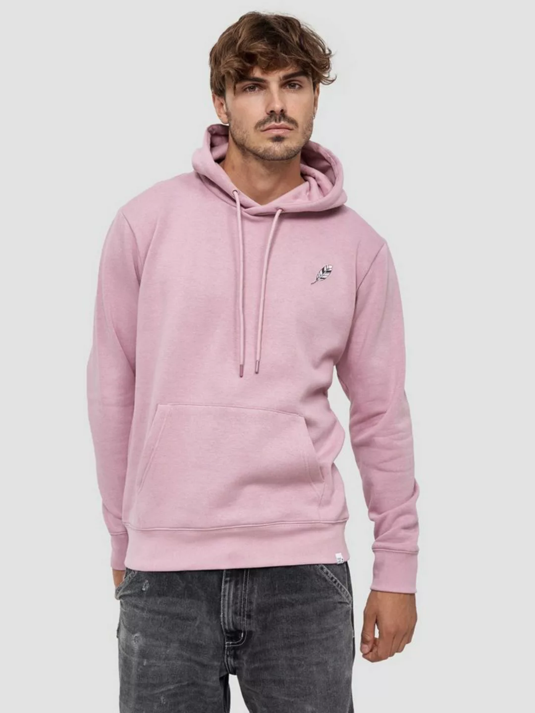 MIKON Hoodie Feder GOTS zertifizierte Bio-Baumwolle günstig online kaufen