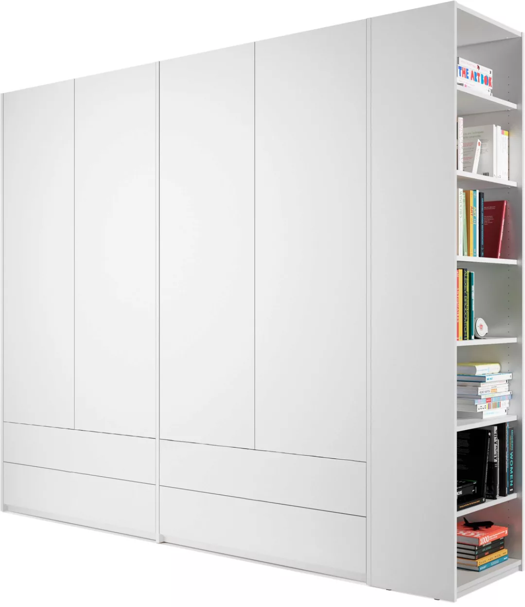 Müller SMALL LIVING Kleiderschrank "Modular Plus Variante 4", 4 Schubladen, günstig online kaufen