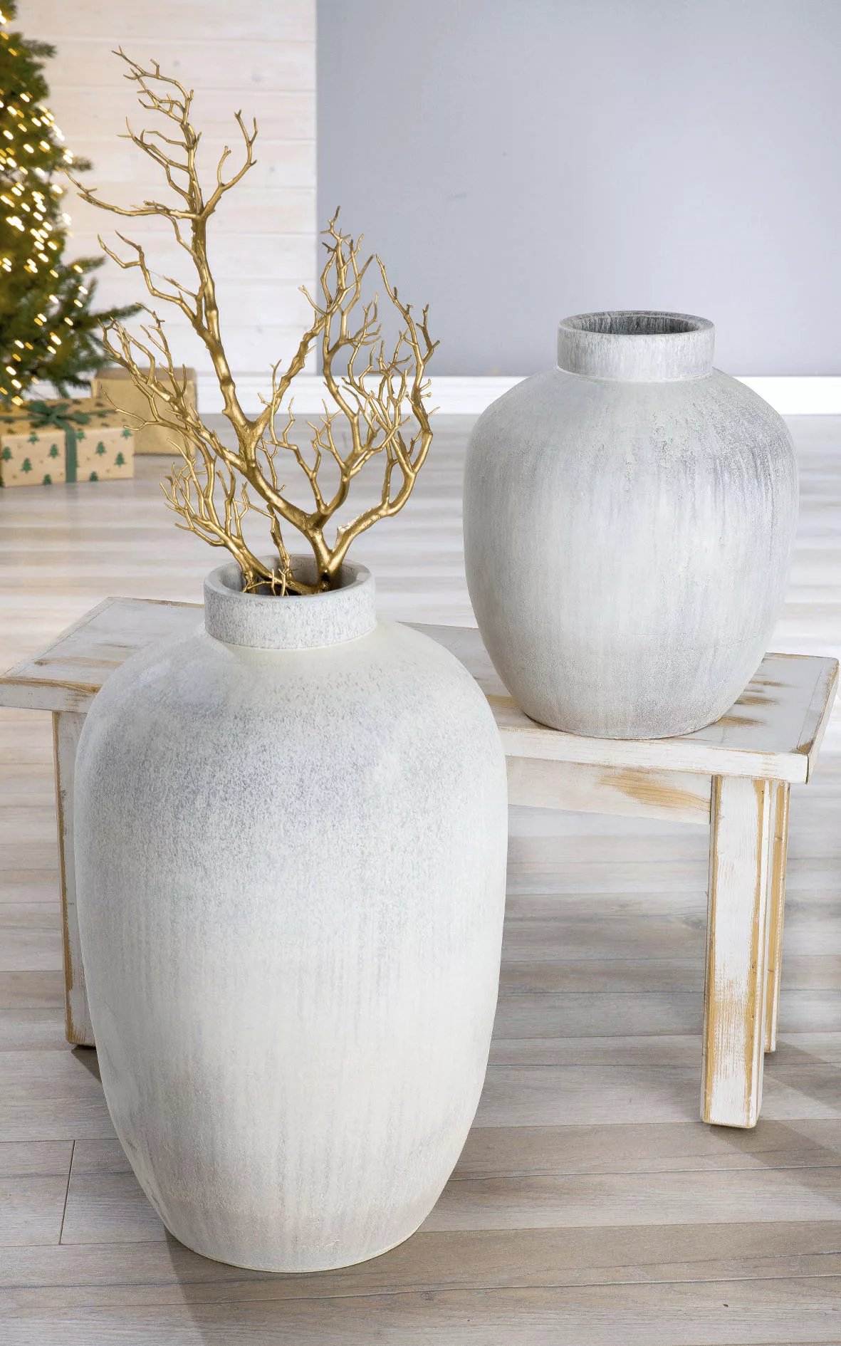 GILDE Tischvase "Silva, Höhe ca. 35 cm", (1 St.), dekorative Vase aus Keram günstig online kaufen