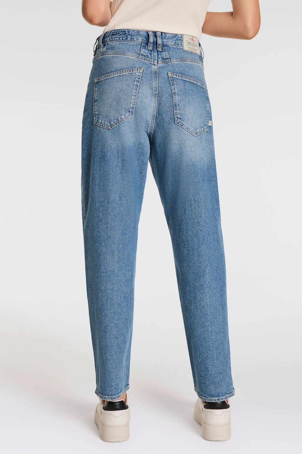 Herrlicher Straight-Jeans Brooke Recycled Denim Light krempelbar günstig online kaufen