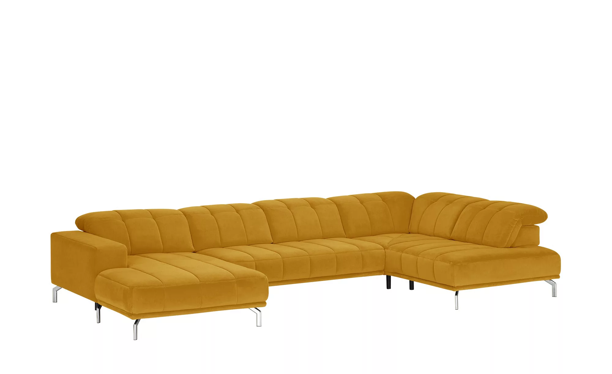 Lounge Collection Wohnlandschaft  Sarina ¦ gelb ¦ Maße (cm): B: 383 H: 75 T günstig online kaufen
