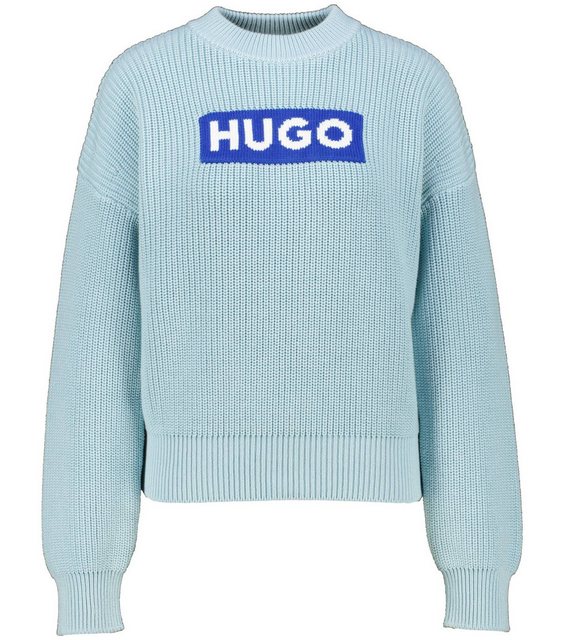 HUGO Strickpullover Damen Strickpullover SLOGER (1-tlg) günstig online kaufen