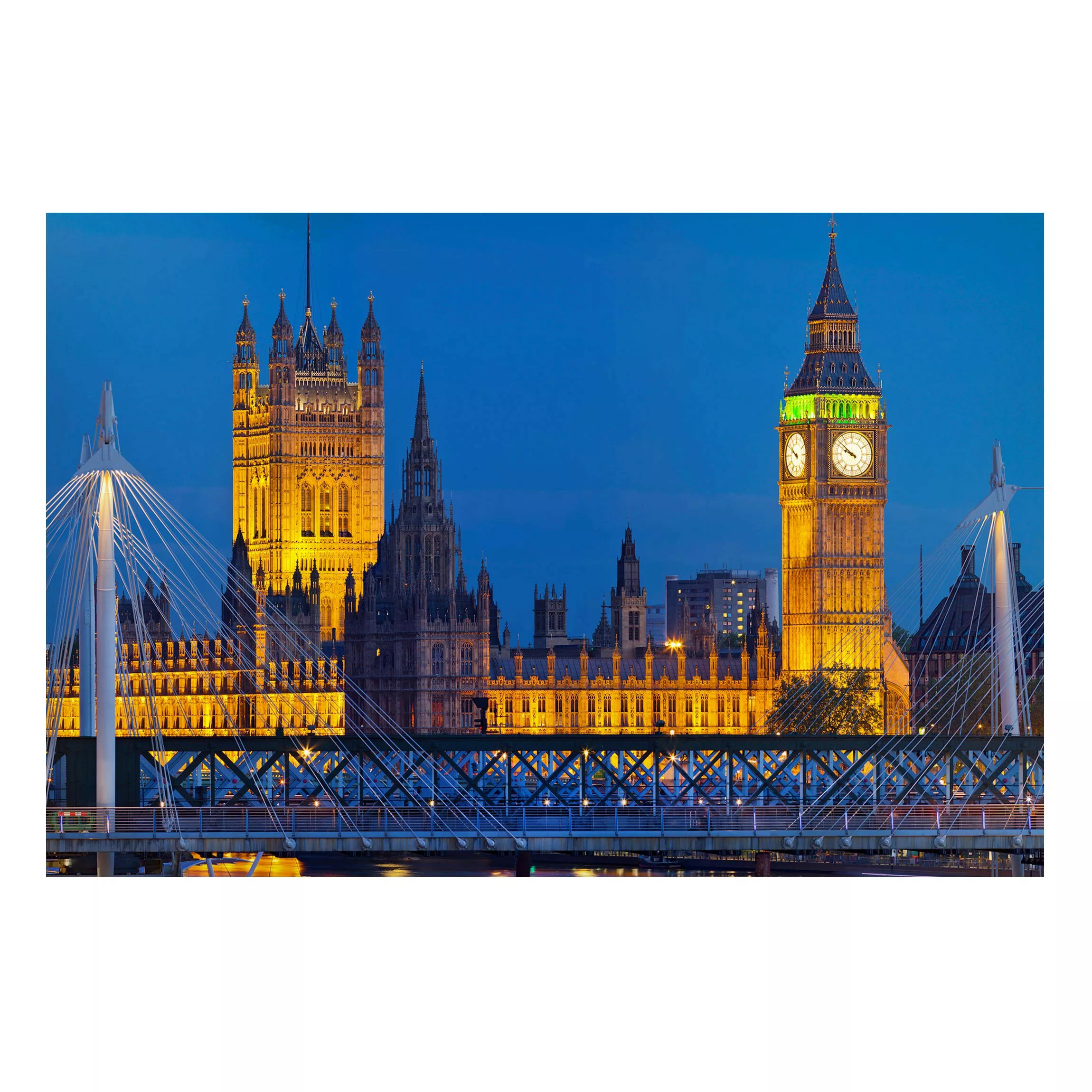 Magnettafel Architektur & Skyline - Querformat 3:2 Big Ben und Westminster günstig online kaufen