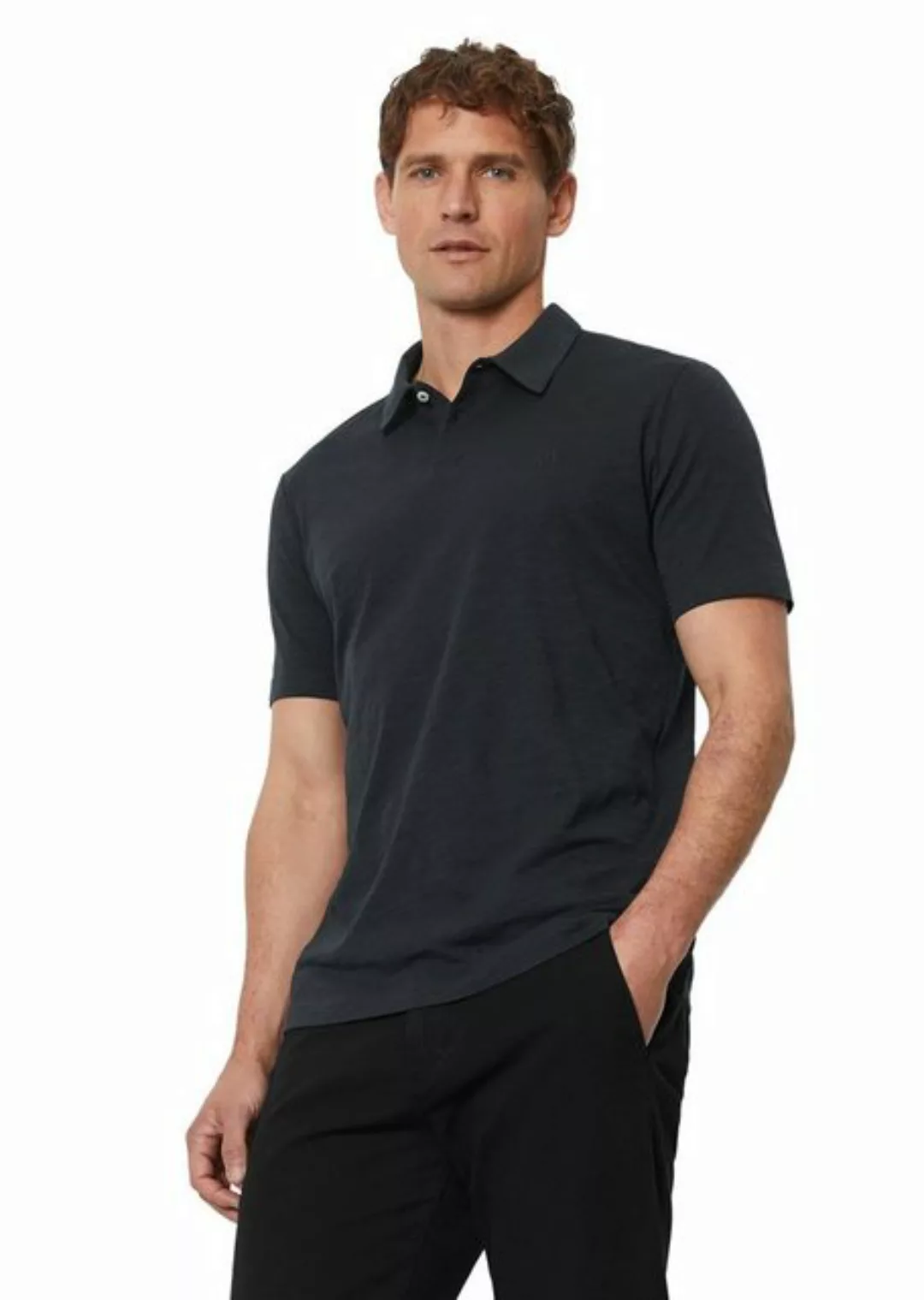 Marc O'Polo Poloshirt aus reiner Bio-Baumwolle günstig online kaufen