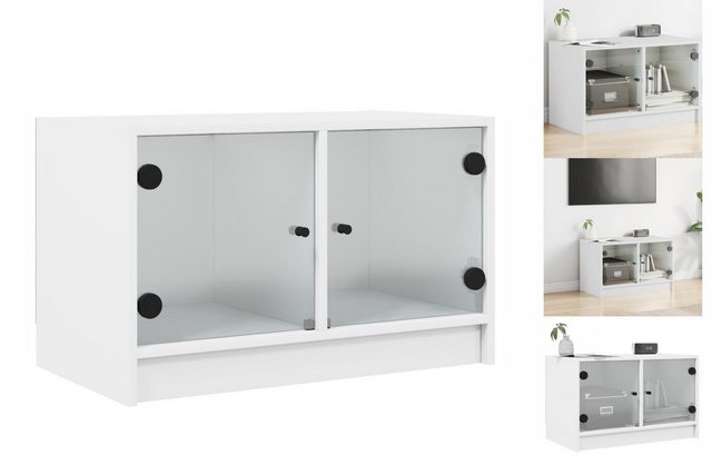 vidaXL TV-Schrank TV Schrank Fernsehschrank Lowboard Regal Sideboard mit Gl günstig online kaufen