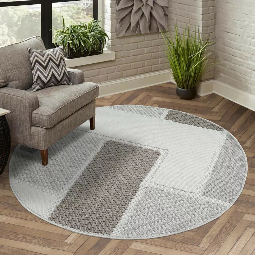 Carpet City Teppich »LINDO 8877«, rund günstig online kaufen