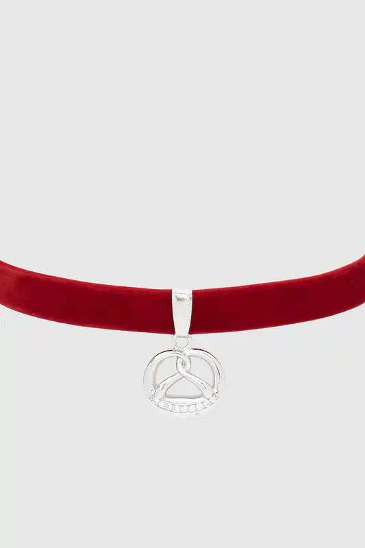 Choker-Halsband Brezen günstig online kaufen