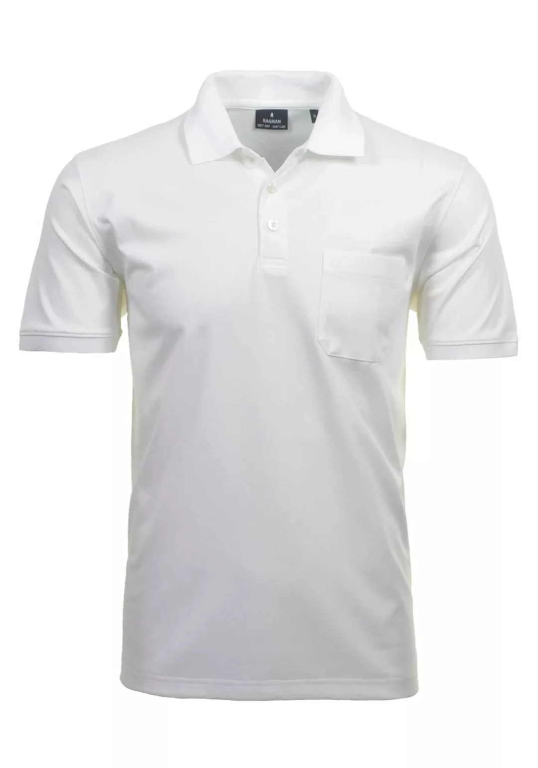 RAGMAN Poloshirt "Poloshirt Softknit-Polo" günstig online kaufen