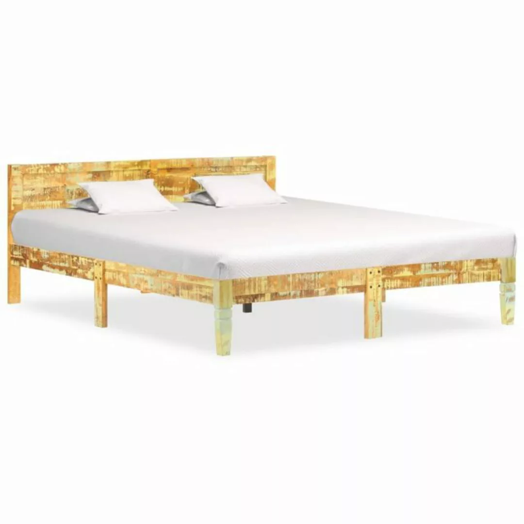 furnicato Bett Massivholzbett Altholz 180x200 cm günstig online kaufen