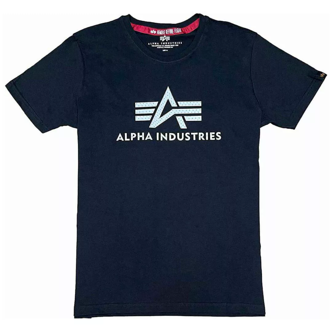 Alpha Industries 3d Logo Kurzärmeliges T-shirt XS Black günstig online kaufen