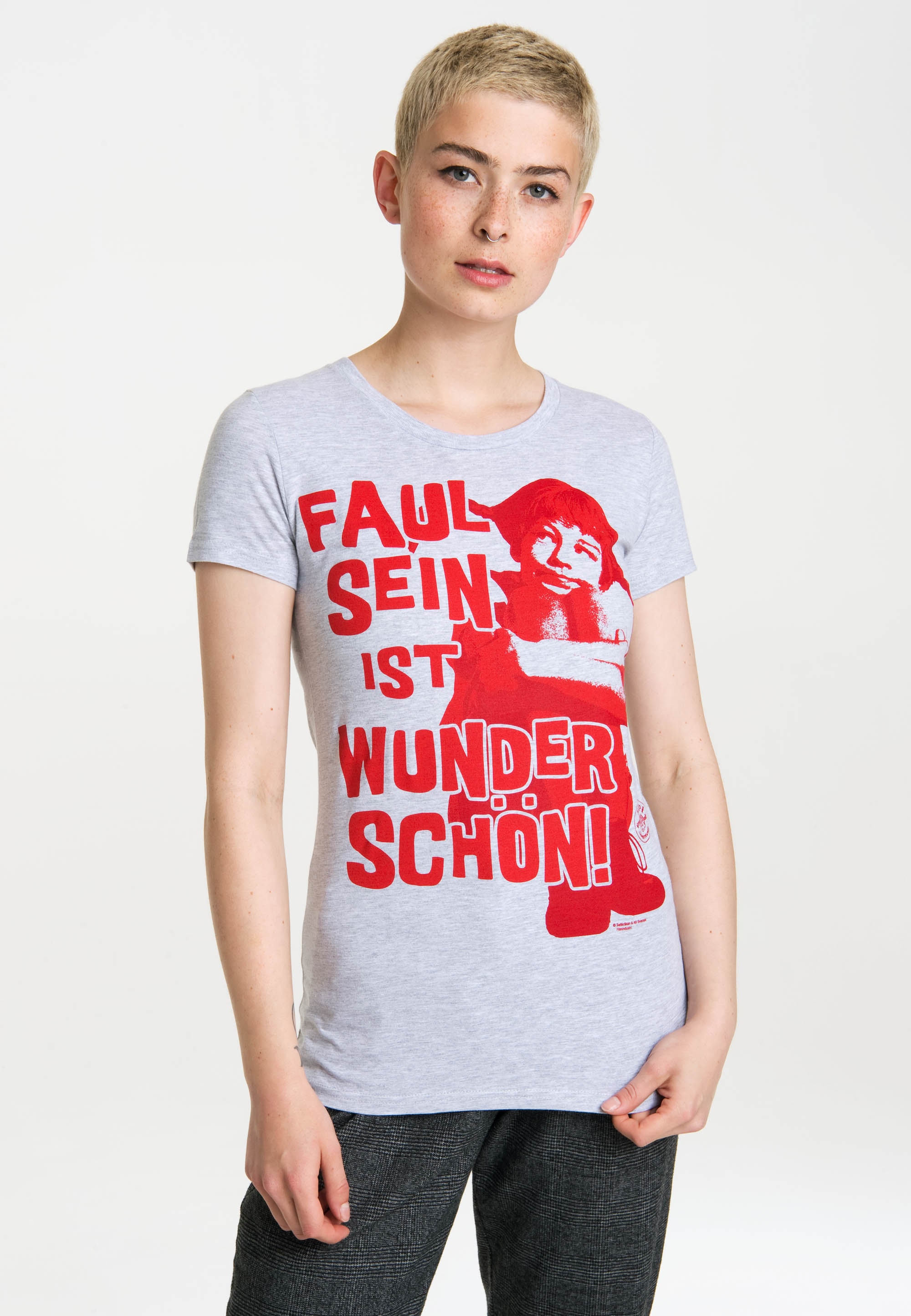 LOGOSHIRT T-Shirt "Pippi Langstrumpf", mit tollem Frontprint günstig online kaufen