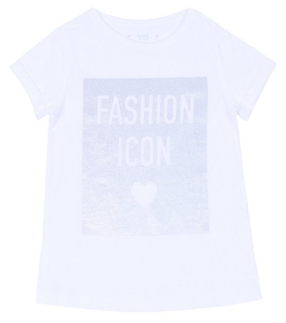 Sarcia.eu Kurzarmbluse Weißes T-Shirt Fashion Icon 7-8 Jahre günstig online kaufen