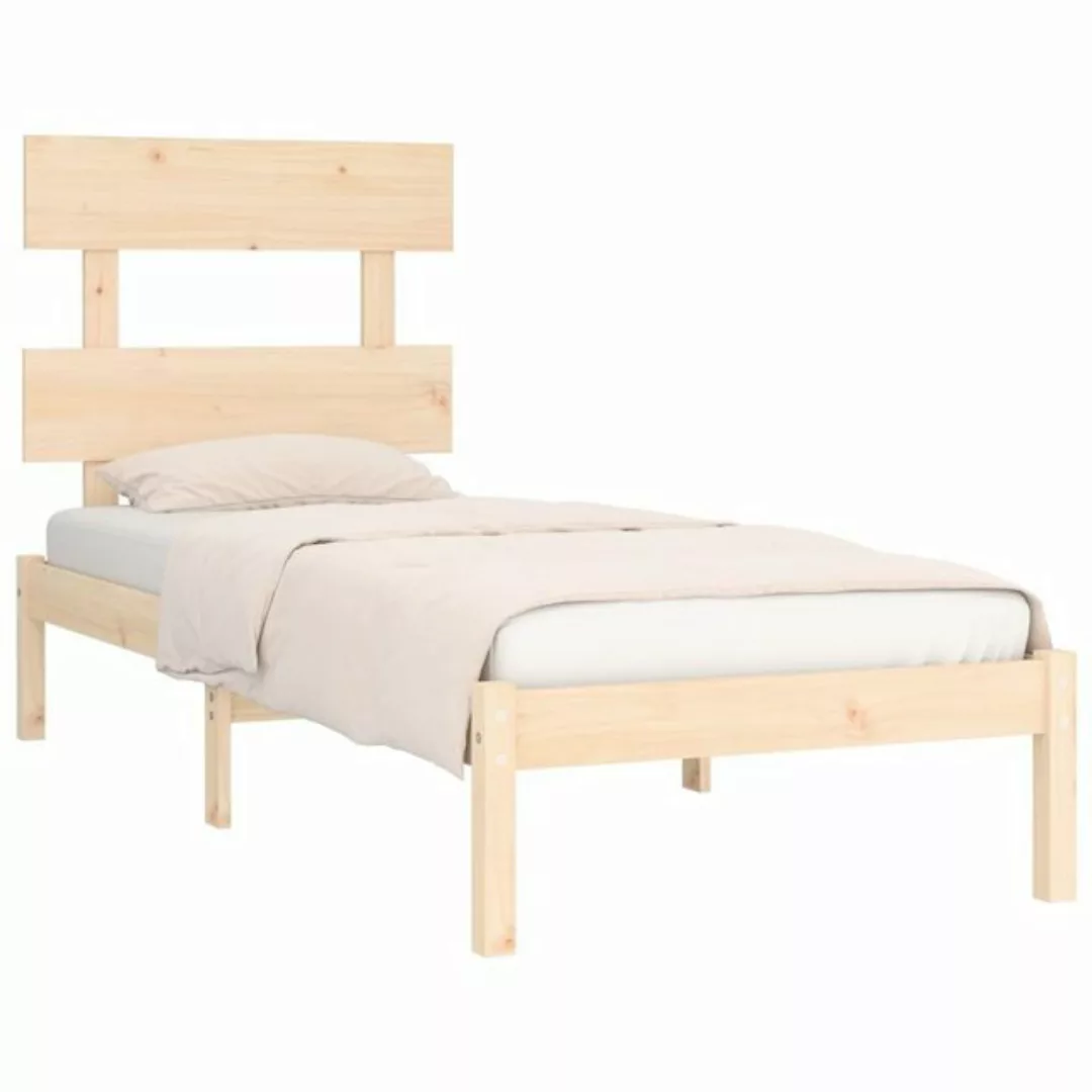 vidaXL Bett Massivholzbett 75x190 cm günstig online kaufen