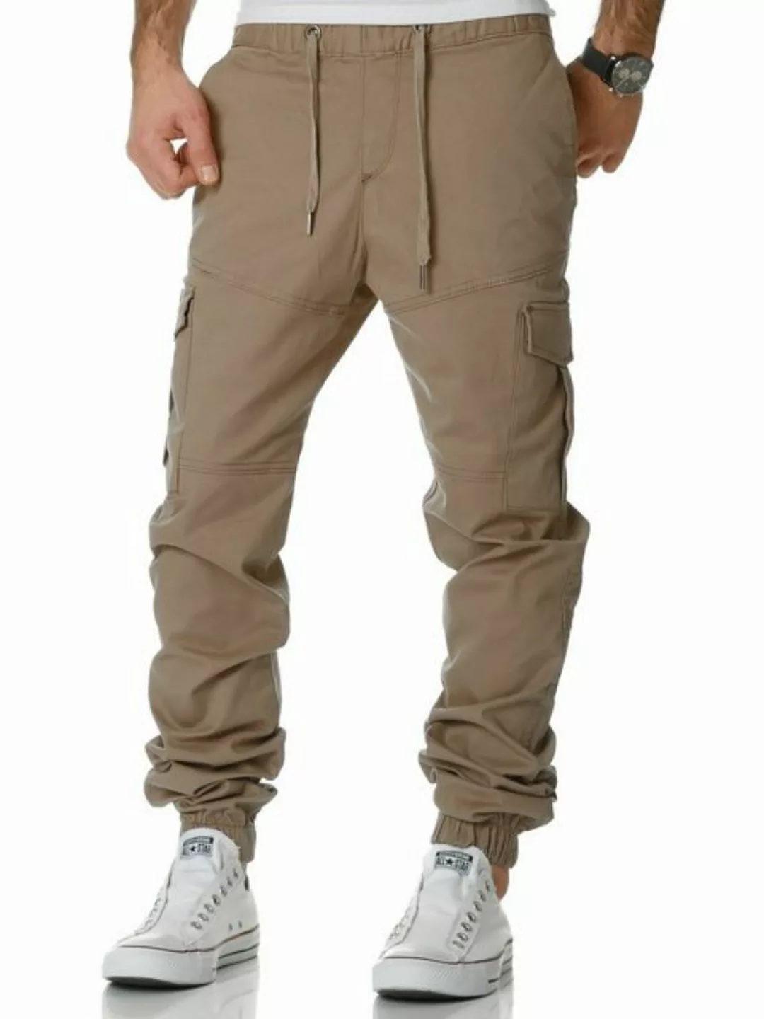 REPUBLIX Cargohose JIM Herren Jogger Chino Hose Jeans günstig online kaufen