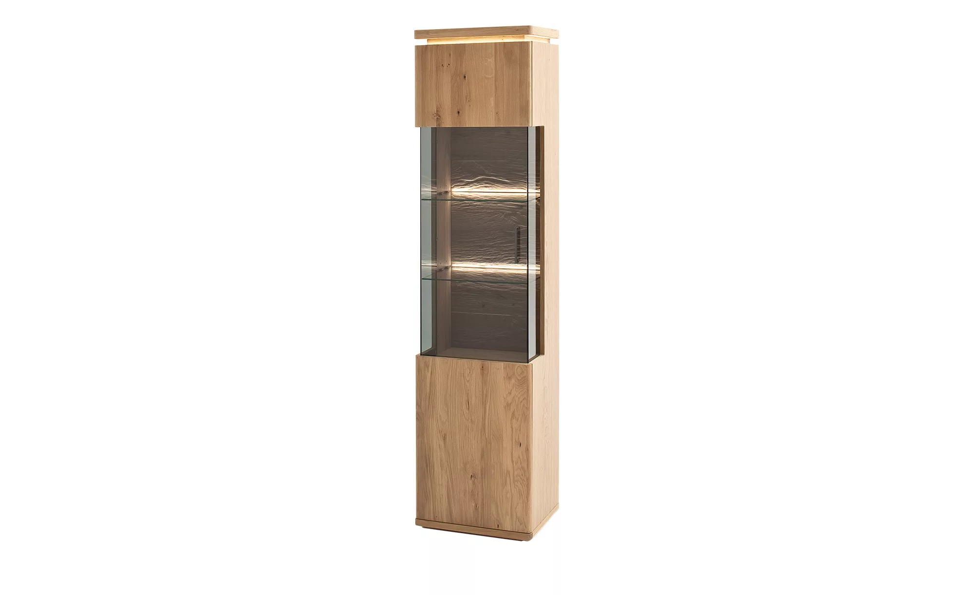 Woodford Vitrine  Alone ¦ holzfarben ¦ Maße (cm): B: 50 H: 204 T: 37 Schrän günstig online kaufen