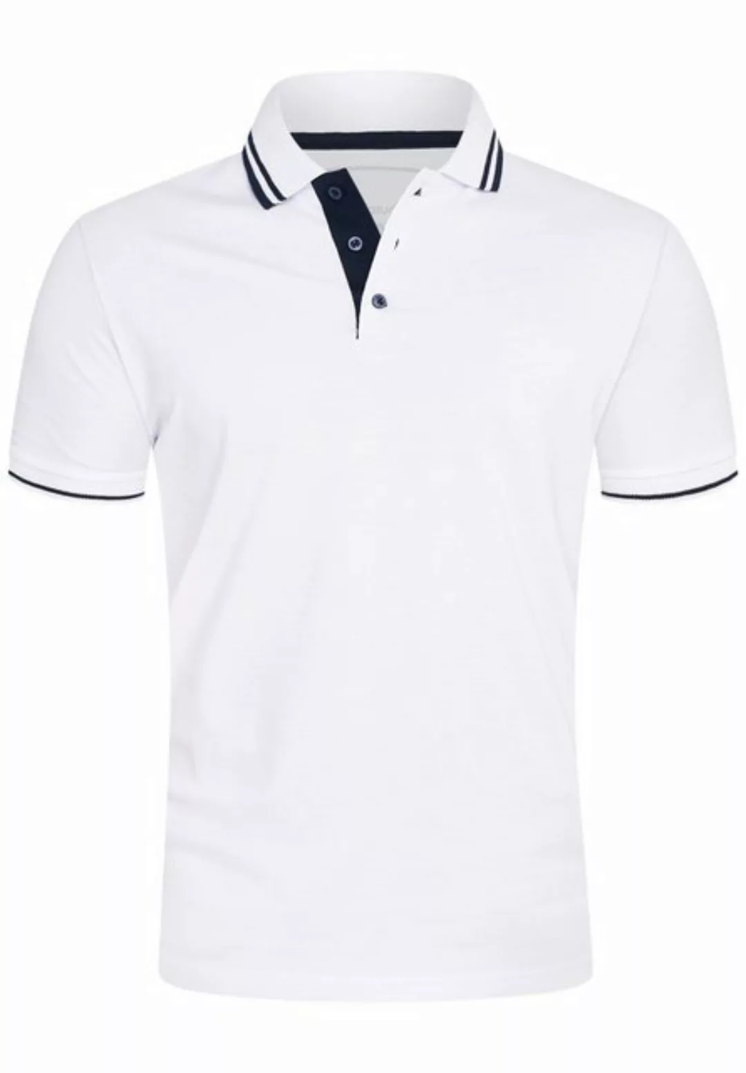 Rello & Reese Poloshirt RRCOLIMA Herren Kurzarm Polo-Hemd T-Shirt in Piqué- günstig online kaufen