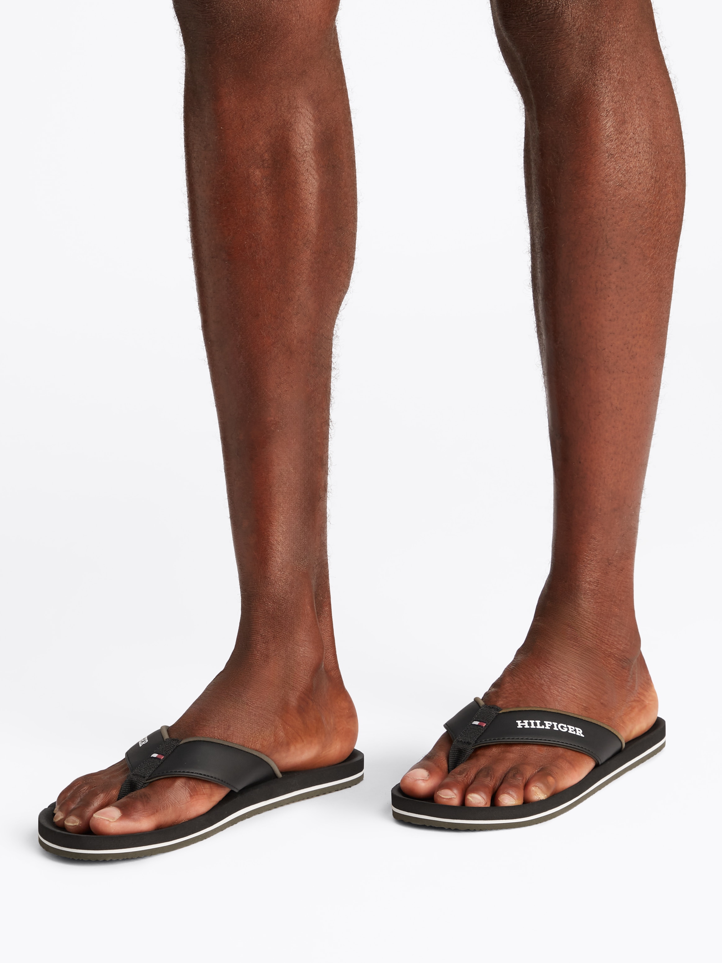 Tommy Hilfiger Zehentrenner "PADDED COMFORT HILFIGER B SANDAL", Sommerschuh günstig online kaufen