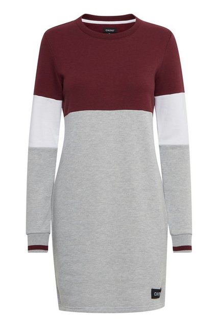 OXMO Sweatkleid OXSweat Sweatkleid in Colourblock-Optik günstig online kaufen