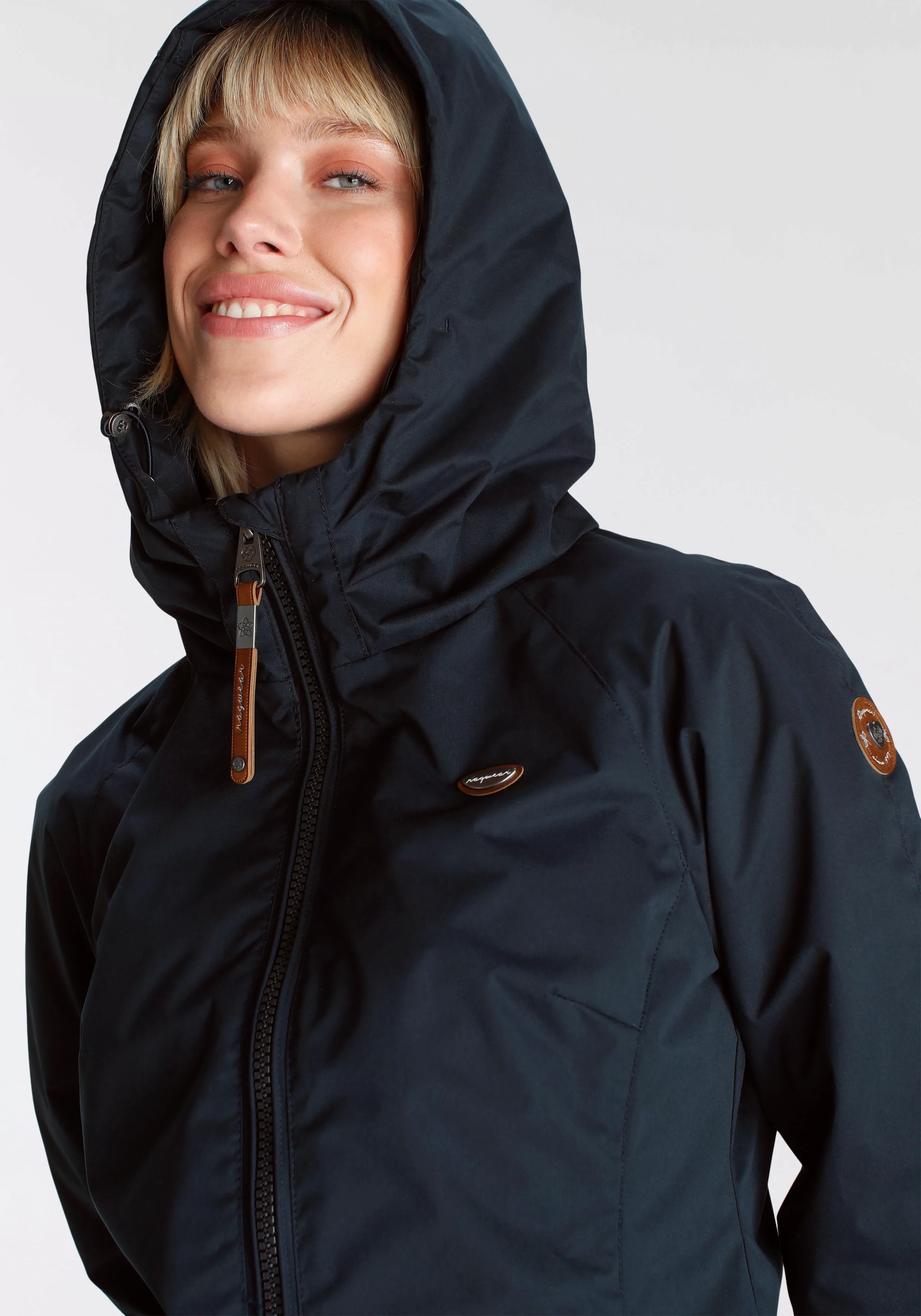 Ragwear Outdoorjacke "DIZZIE UNI O", mit Kapuze, trendige Übergangsjacke mi günstig online kaufen