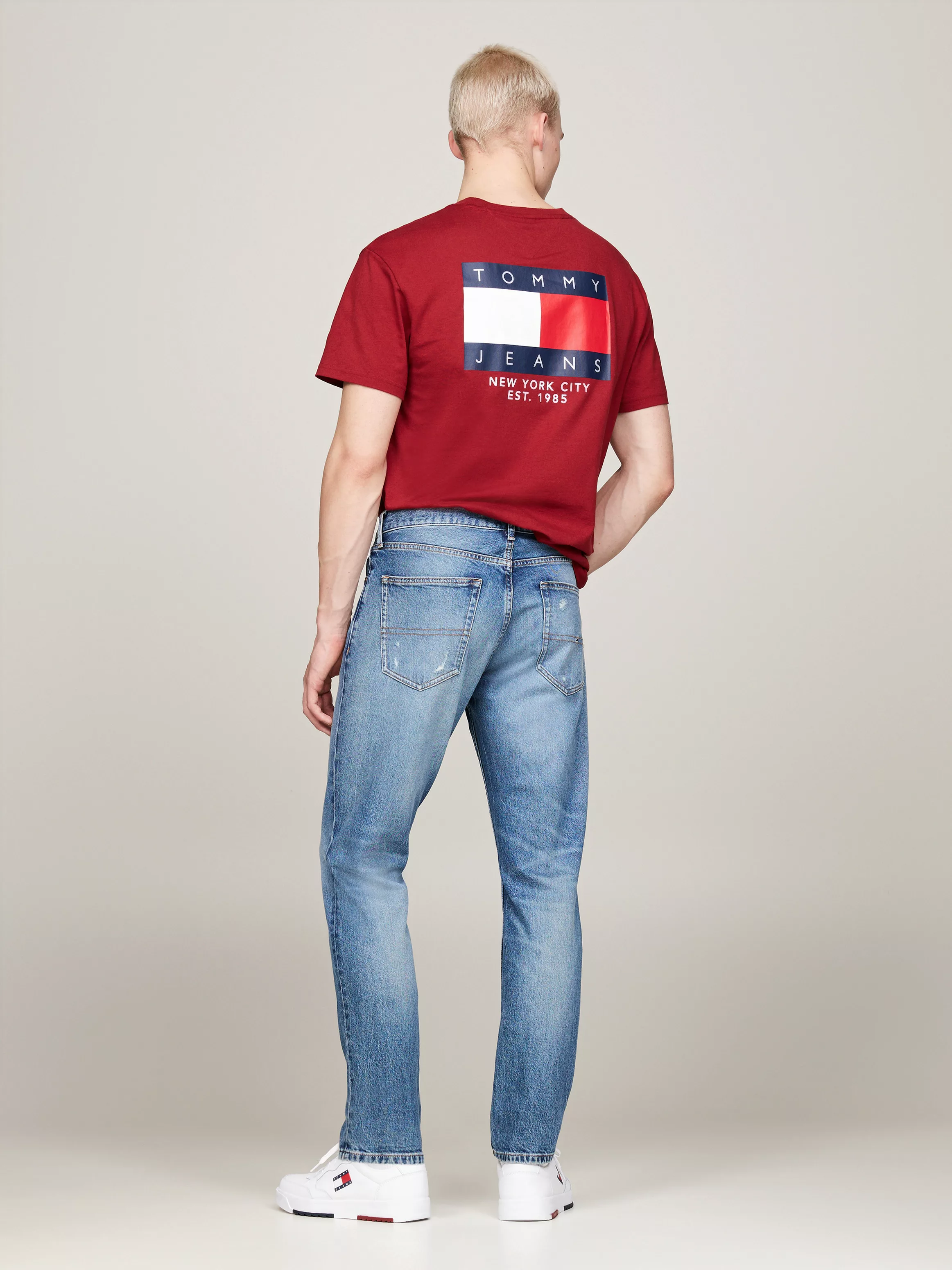 Tommy Jeans Destroyed-Jeans AUSTIN SLIM TPRD DH6135 in cooler Waschung günstig online kaufen