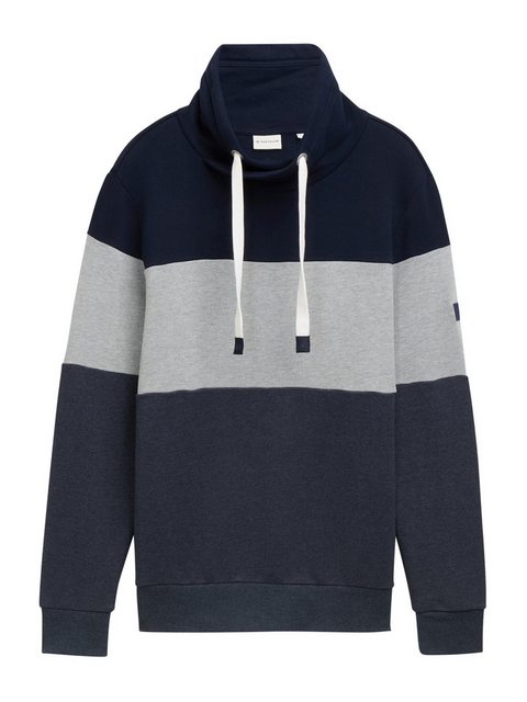 Tom Tailor Herren Kapuzenpullover CUTLINE - Regular Fit günstig online kaufen