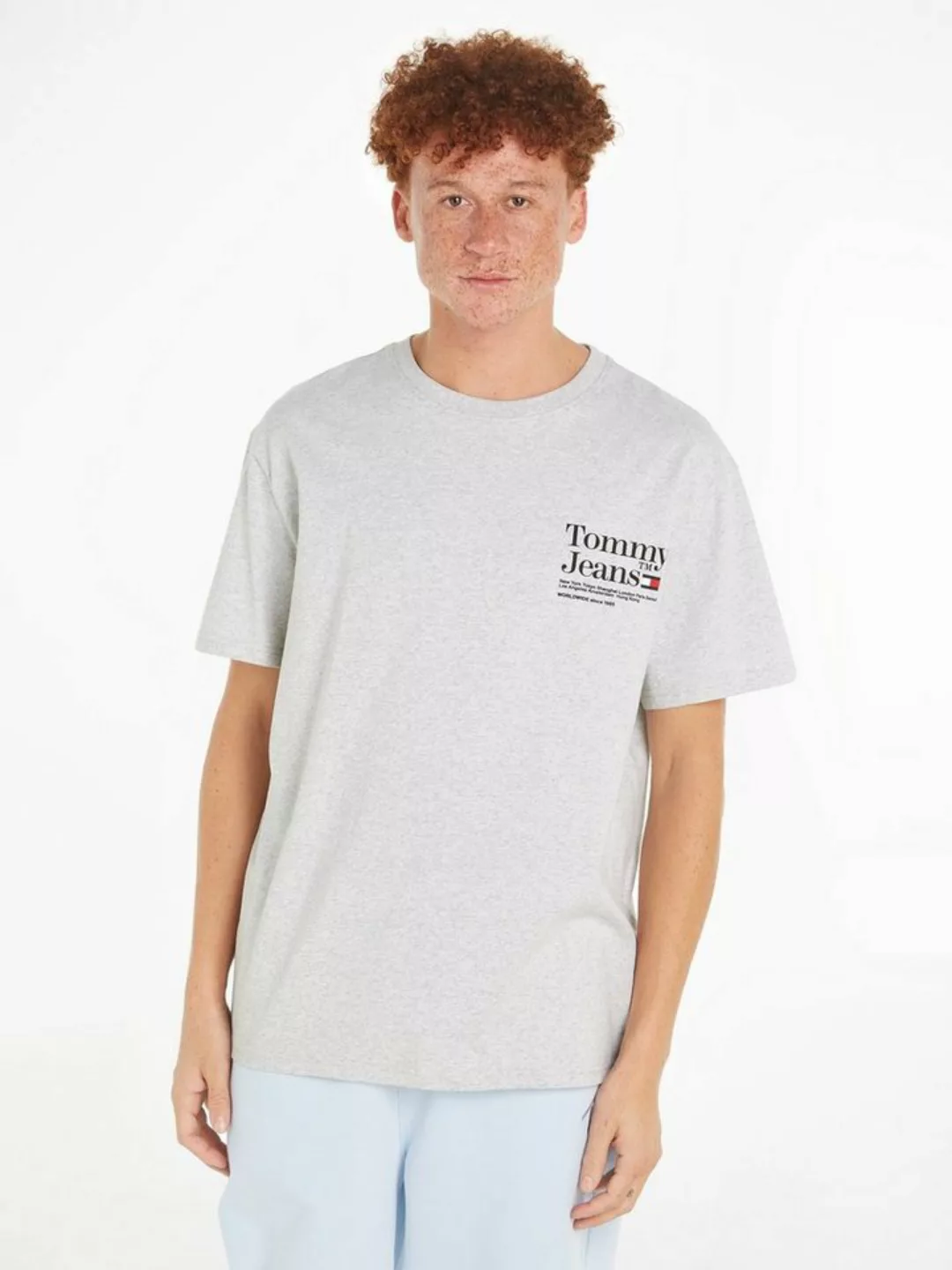 Tommy Jeans T-Shirt TJM REG MODERN TOMMY TM TEE mit großem Aufdruck auf dem günstig online kaufen