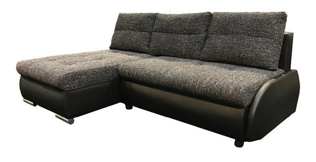 Xlmoebel Ecksofa Neues Schlafsofa mit Bettfunktion aus Leder und Textil, mo günstig online kaufen