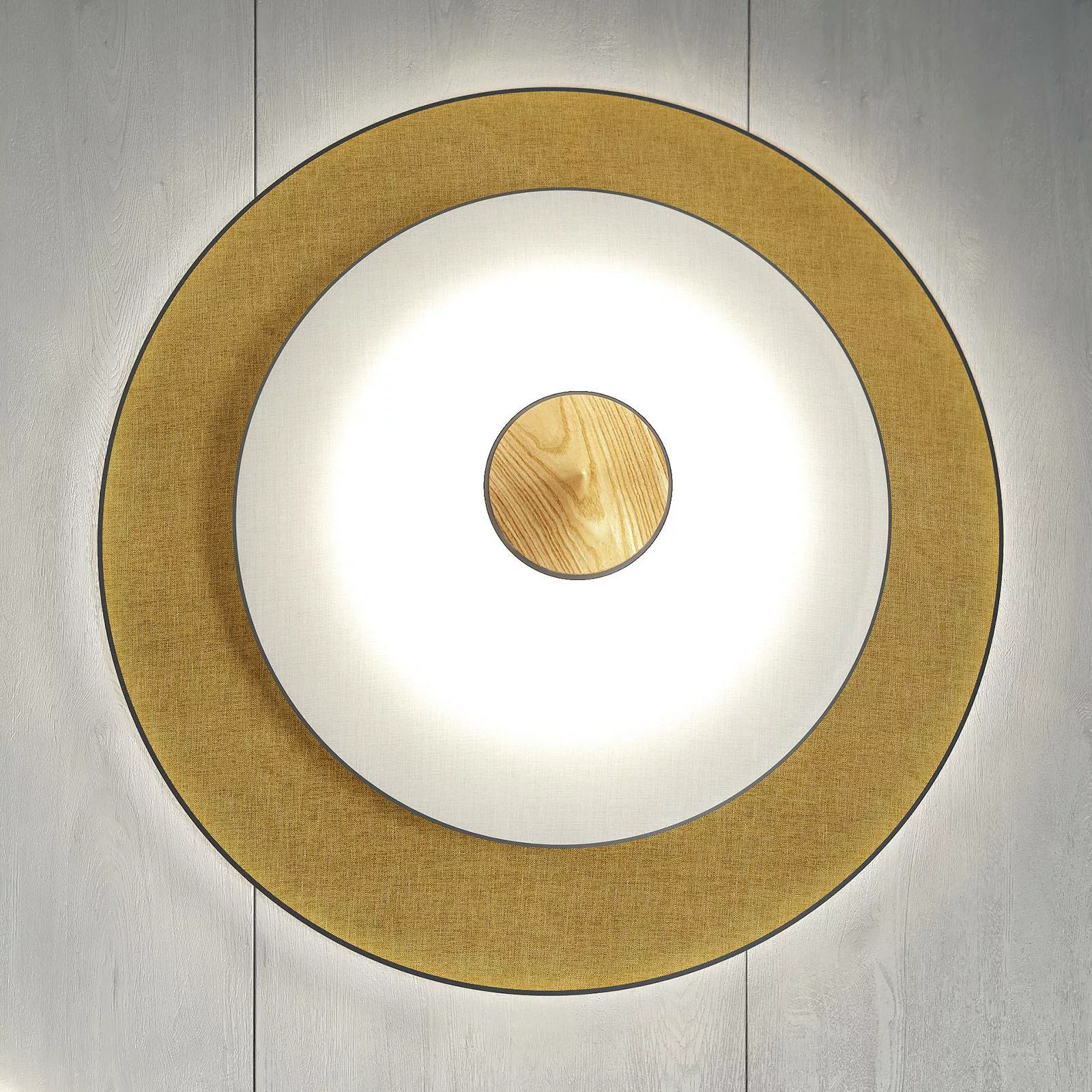 Forestier Cymbal S LED-Wandleuchte, bronze günstig online kaufen