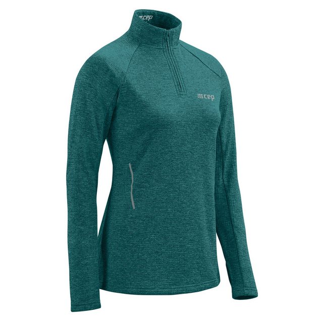 CEP Langarmshirt WINTER RUN SHIRT green melange W0A399 Funktionsshirt mit l günstig online kaufen